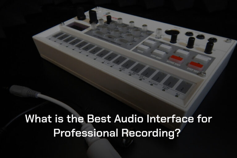 What is the best audio interface for professional recording?